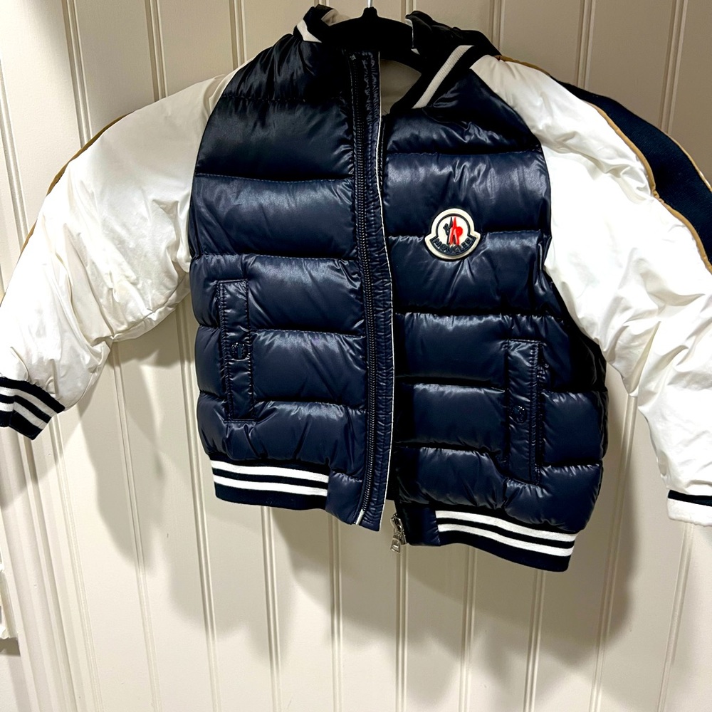 Moncler little boys jacket size 3 years